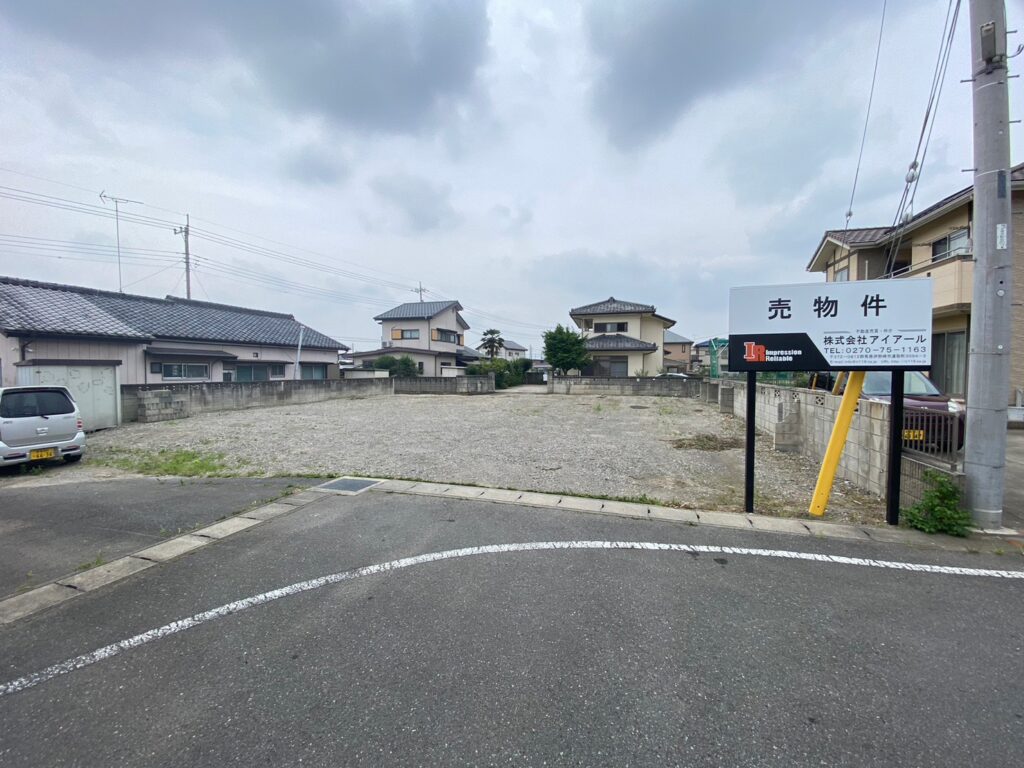 伊勢崎市　境女塚　売地　680万円　専属専任※値下げしました