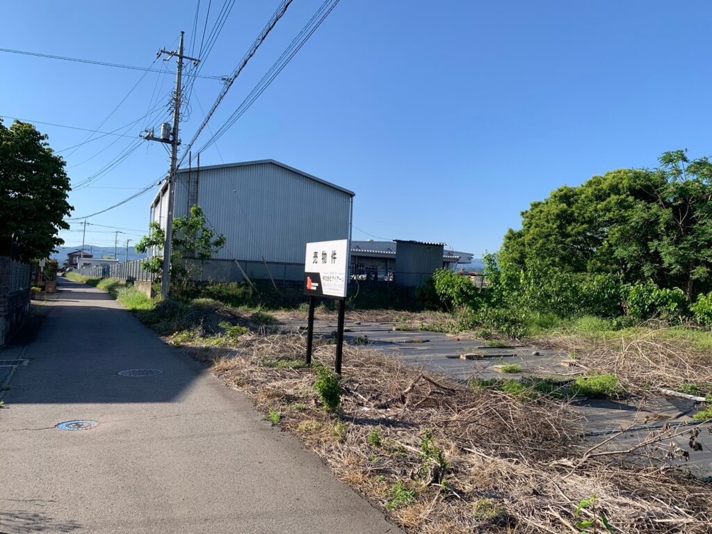安中市　原市（A区画）　売地　380万円　専属専任※値下げしました