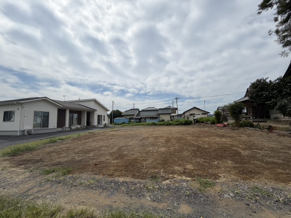 伊勢崎市　境上武士　売地　350万円　専属専任※値下げしました