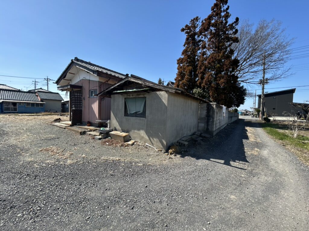 伊勢崎市　境上武士　売地　350万円　専属専任※値下げしました